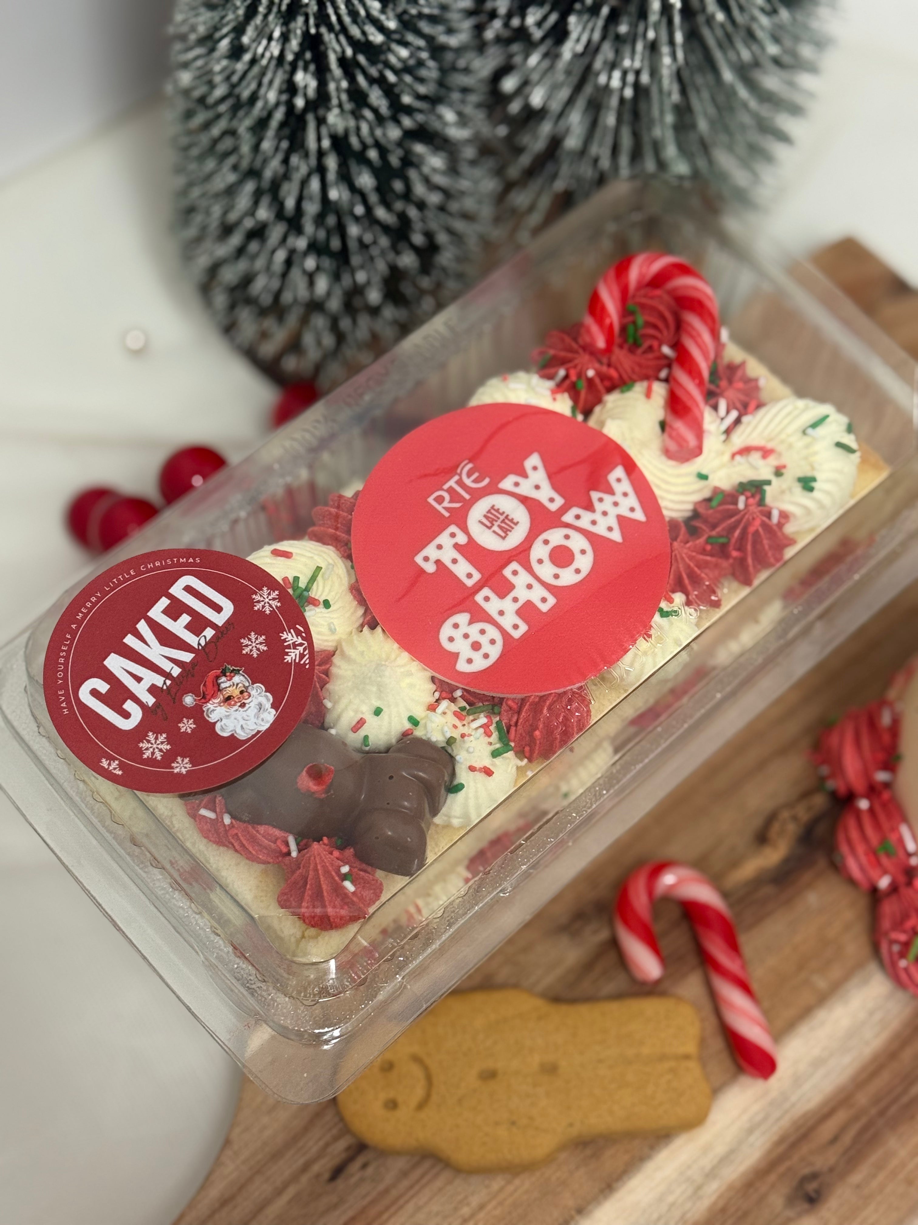 Toy Show Mini Loaf Cake