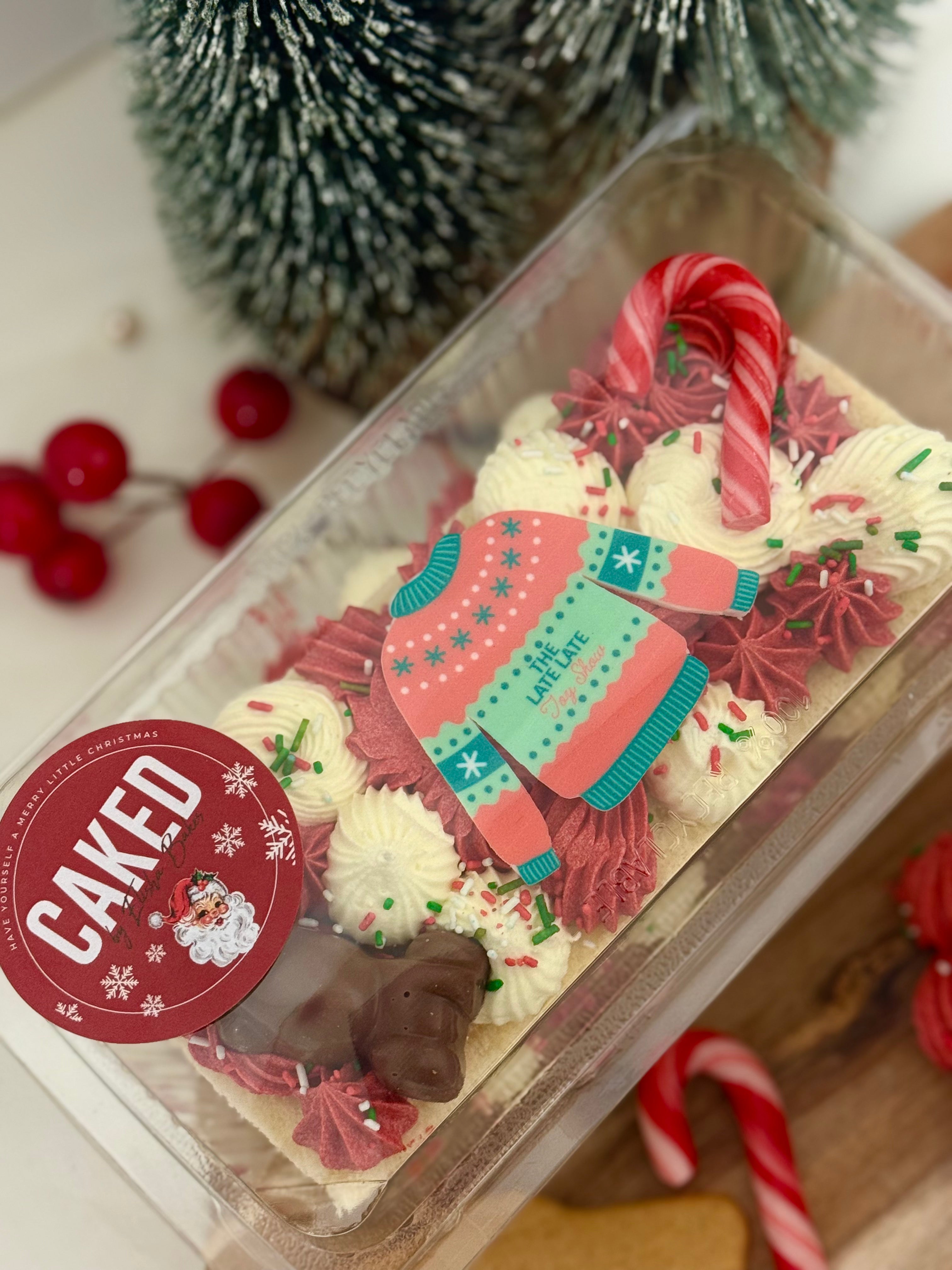 Toy Show Mini Loaf Cake